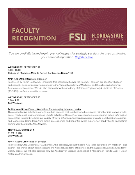 Faculty Recognition Strategies Week