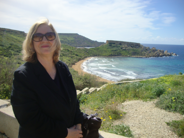 Professor Liz Goldsmith in Malta