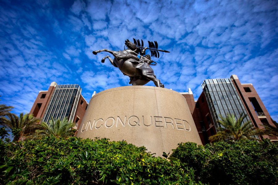 image of Unconquered statue